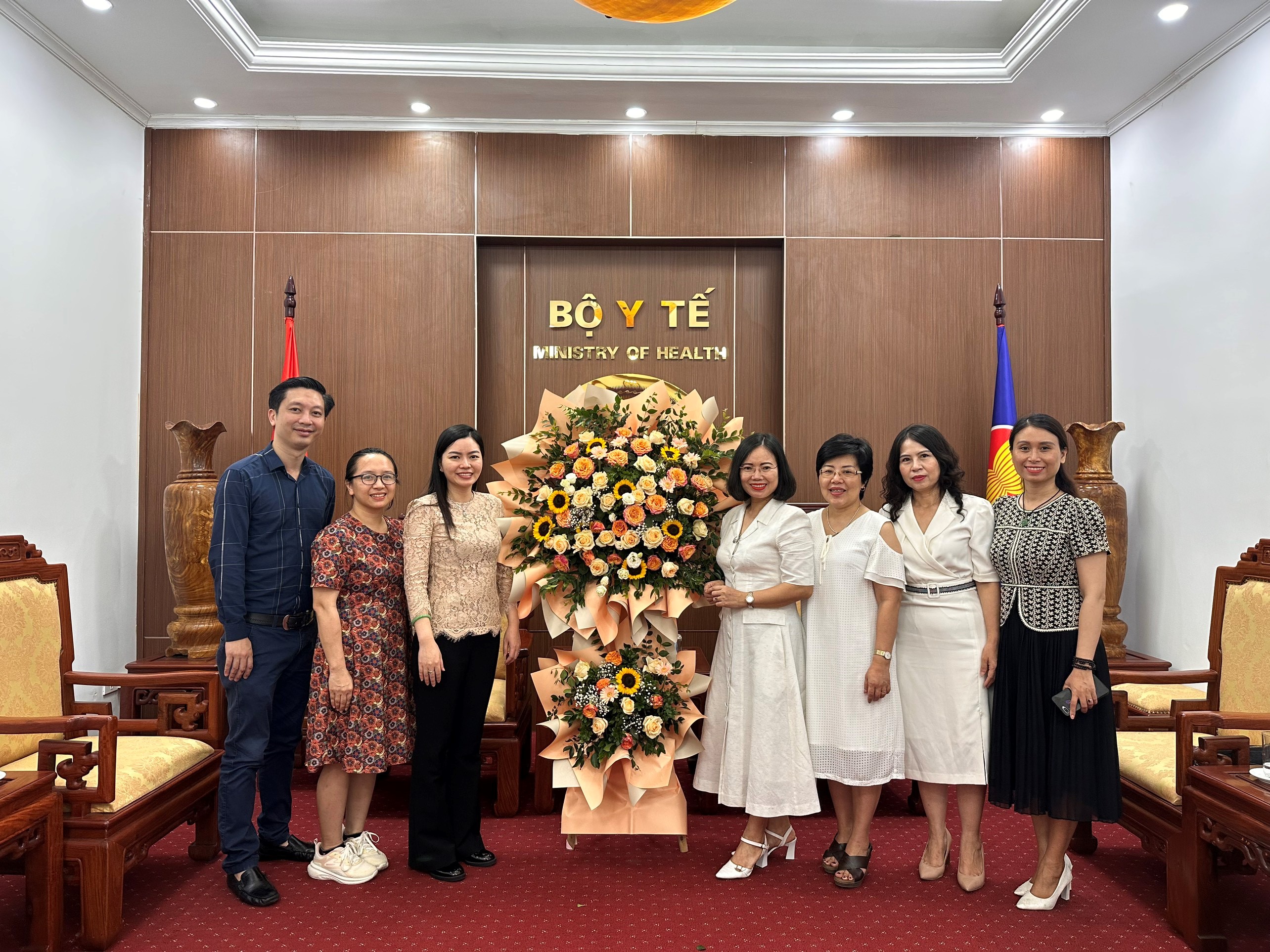 Lãnh đạo Cục Dân số thăm và chúc mừng ngày Báo chí cách mạng Việt Nam