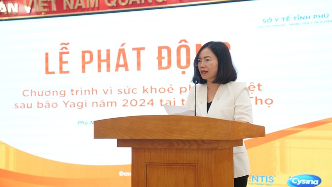 Cục Dân số phát động Chương trình "Vì sức khỏe phụ nữ Việt sau bão Yagi 2024"