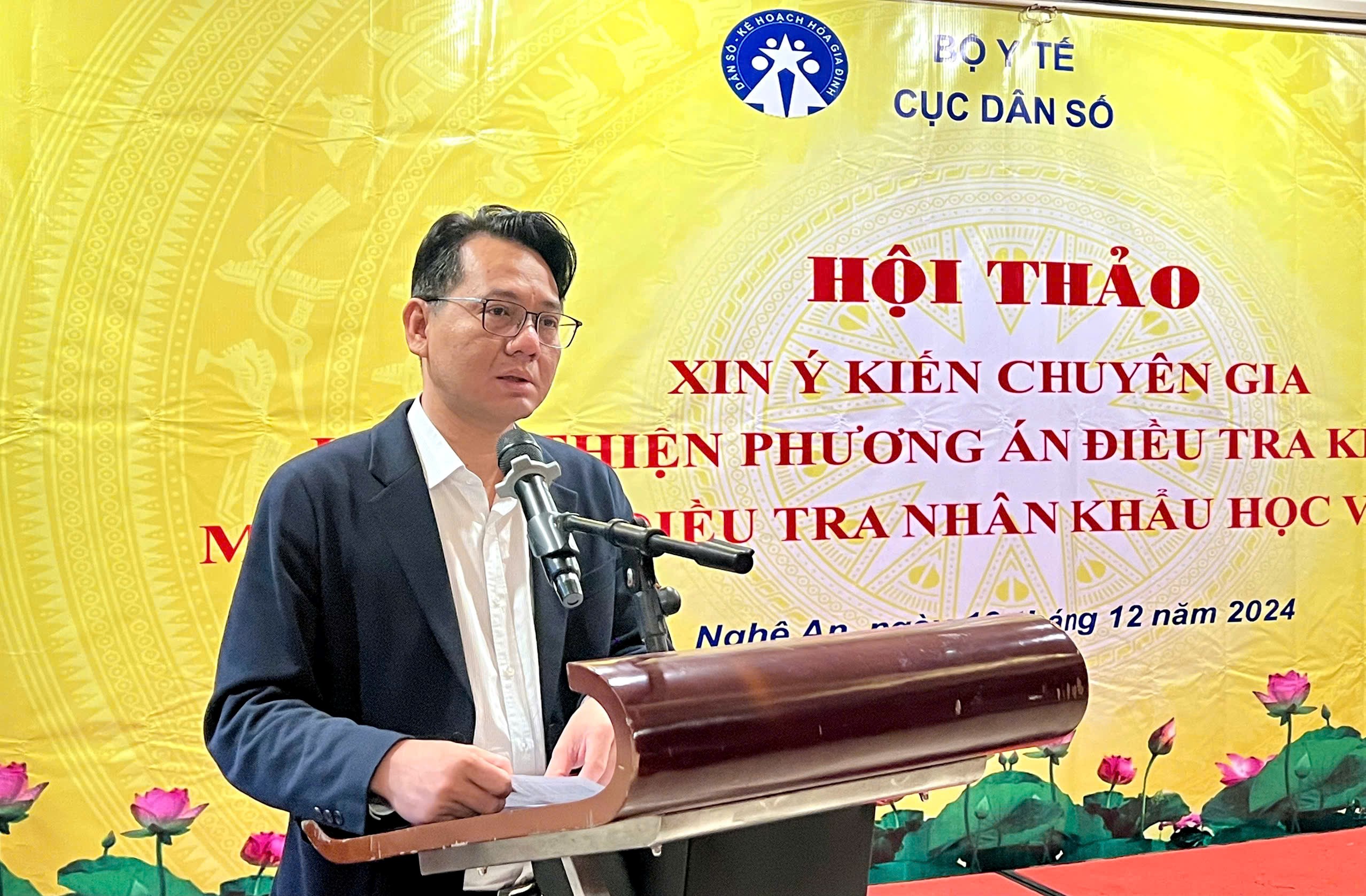 Hội thảo xin ý kiến về phương án điều tra nhân khẩu học và sức khỏe