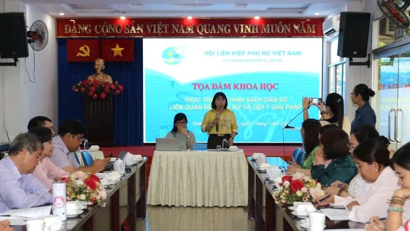 Tọa đàm khoa học Thực trạng chính sách dân số liên quan đến phụ nữ và gợi ý giải pháp