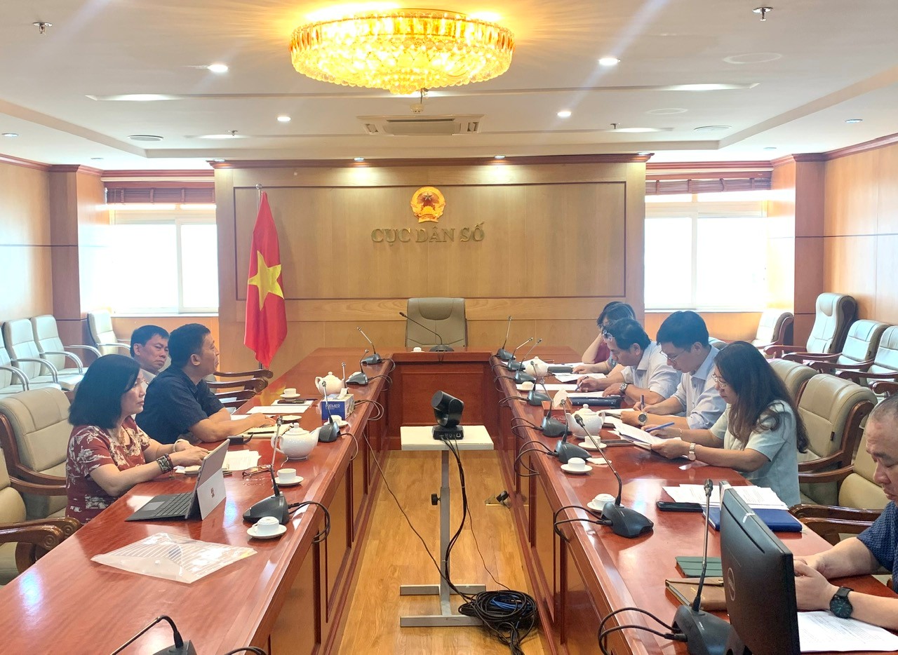 Cục Dân số tiếp và làm việc với UNFPA