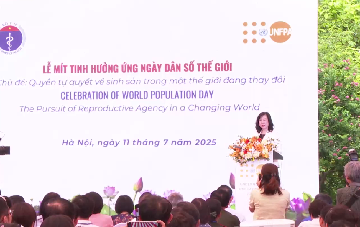 Việt Nam hưởng ứng Ngày Dân số Thế giới 11/7/2025