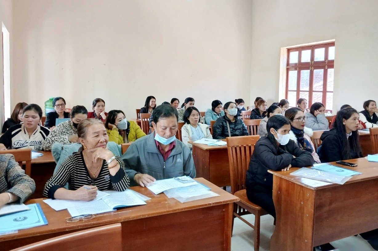 Tăng cường năng lực cho cộng tác viên dân số miền núi, vùng đồng bào DTTS