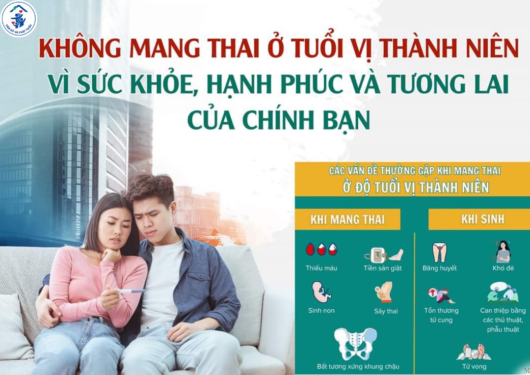 HƯỞNG ỨNG NGÀY TRÁNH THAI THẾ GIỚI 26/9/2025: Không mang thai ở tuổi chưa thành niên - Vì tương lai, hạnh phúc của chính bạn
