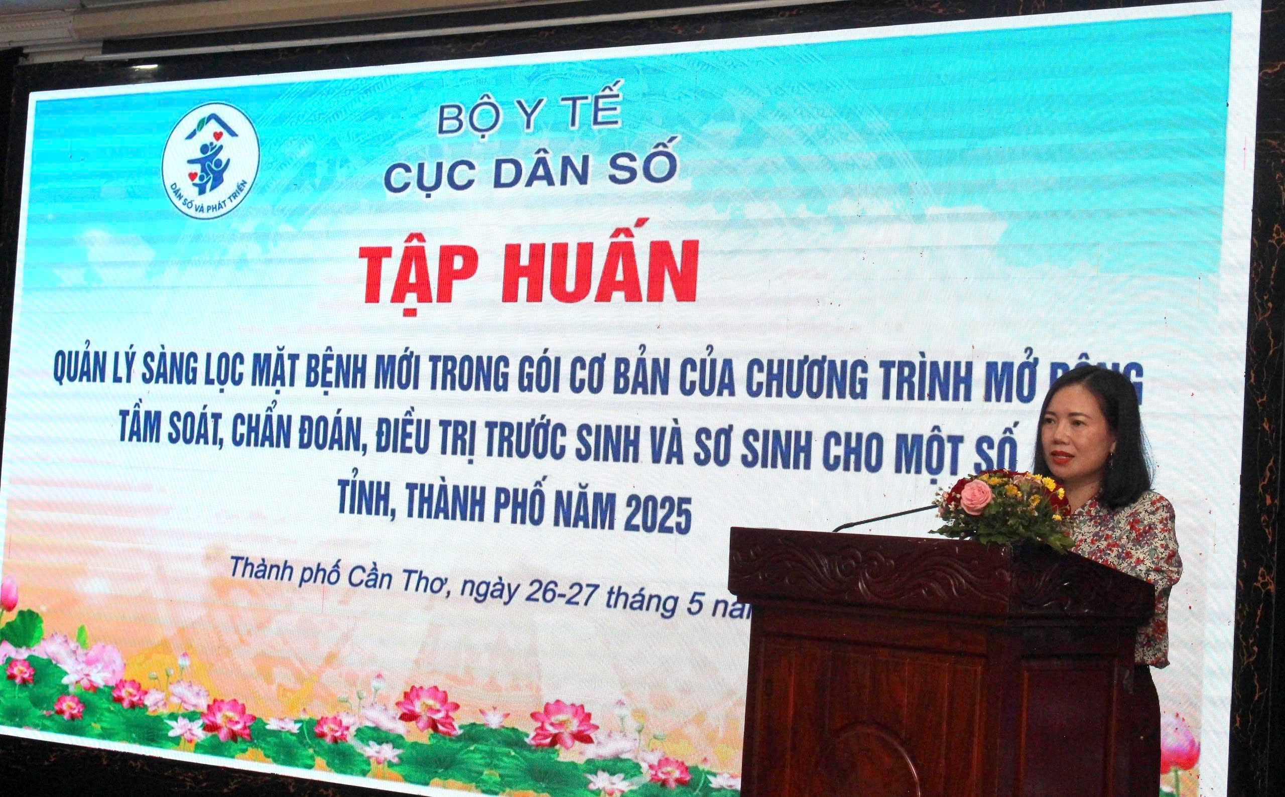 Quản lý sàng lọc mặt bệnh mới trong gói cơ bản của  Chương trình Mở rộng tầm soát, chẩn đoán, điều trị trước sinh và sơ sinh