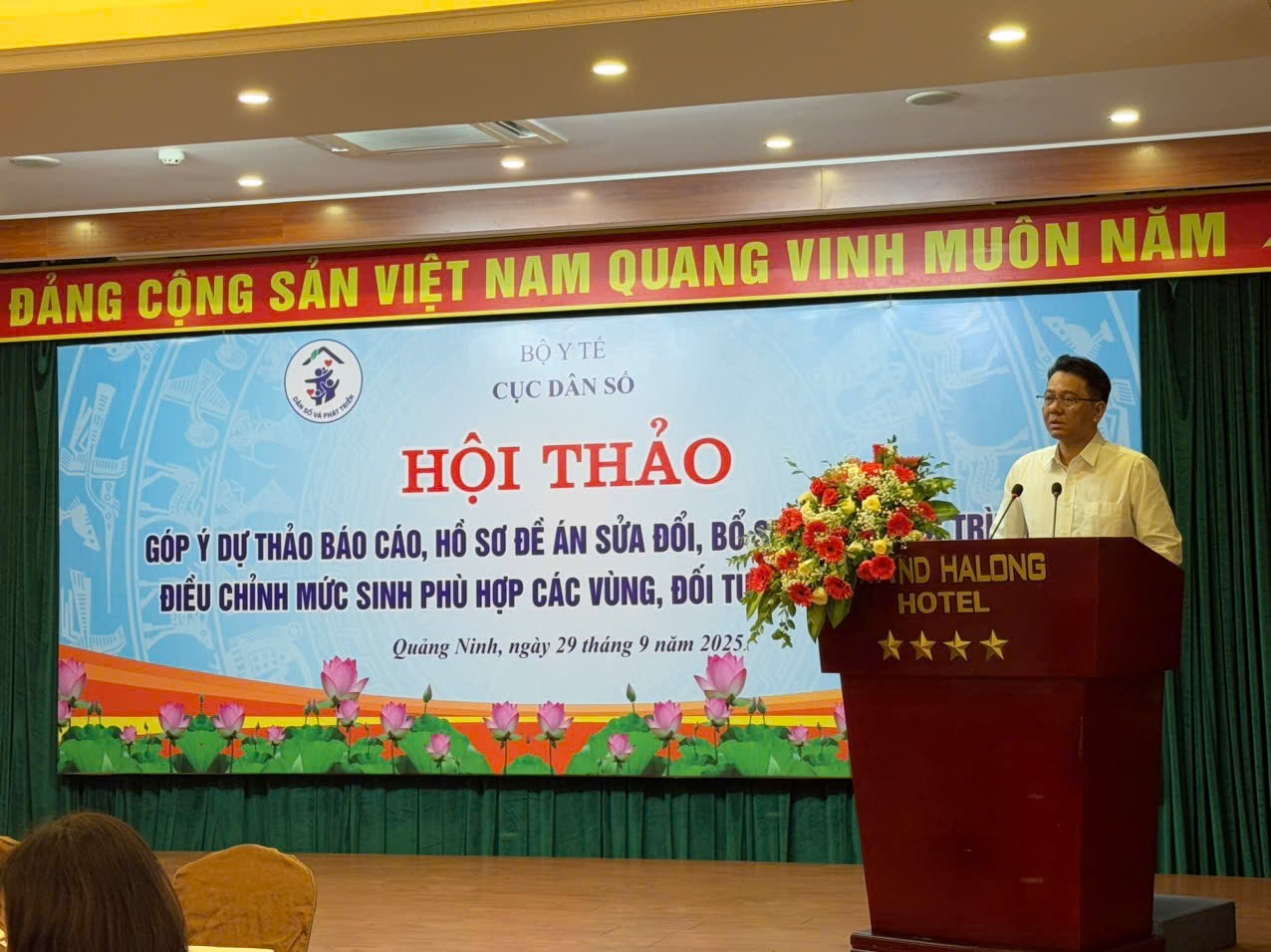 Hội thảo góp ý dự thảo báo cáo, hồ sơ sửa đổi, bổ sung Chương trình về mức sinh