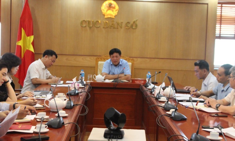 Thứ trưởng Bộ Y tế Đỗ Xuân Tuyên làm việc với Cục Dân số về những nhiệm vụ trọng tâm 3 tháng cuối năm 2025