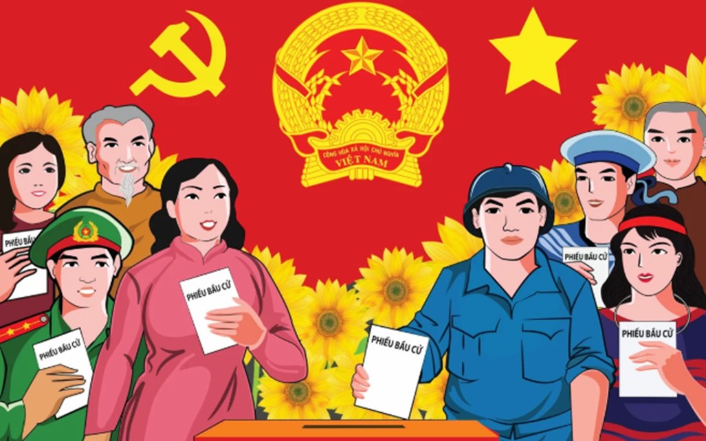 Tuyên truyền cuộc bầu cử Đại biểu Quốc hội khoá XVI và đại biểu Hội đồng nhân dân các cấp nhiệm kỳ 2026-2031