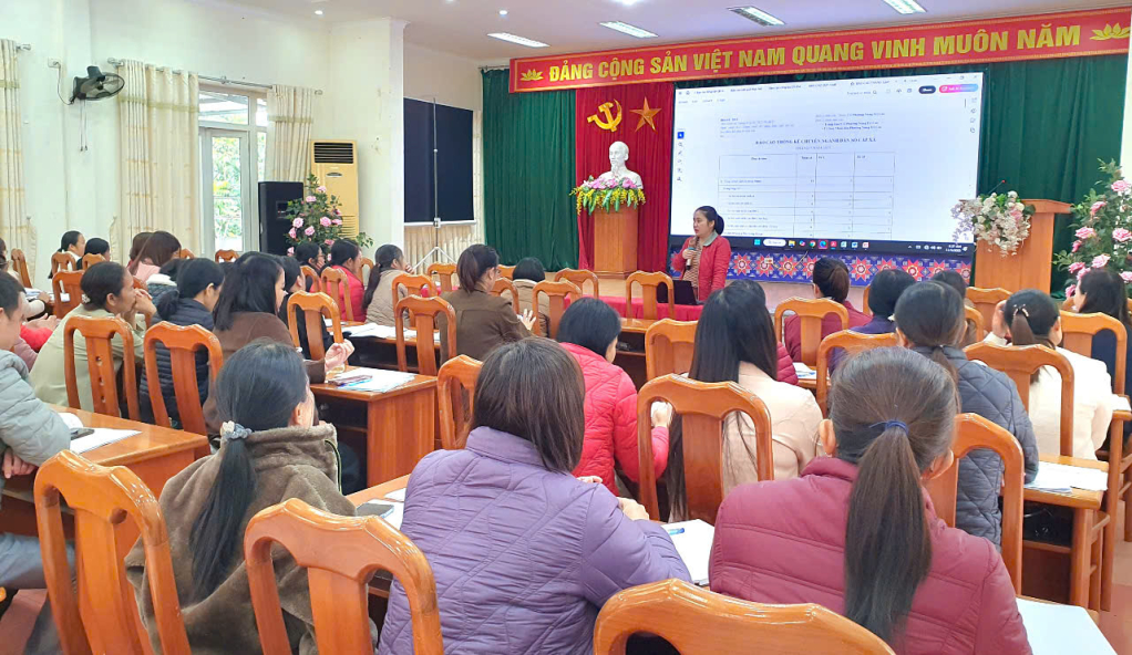 Nâng cao kỹ năng quản lý thông tin dân số cho 112 viên chức y tế cấp xã