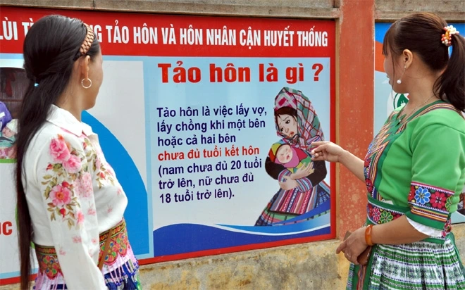 Truyền thông về giảm thiểu tảo hôn và hôn nhân cận huyết thống góp phần nâng cao chất lượng dân số