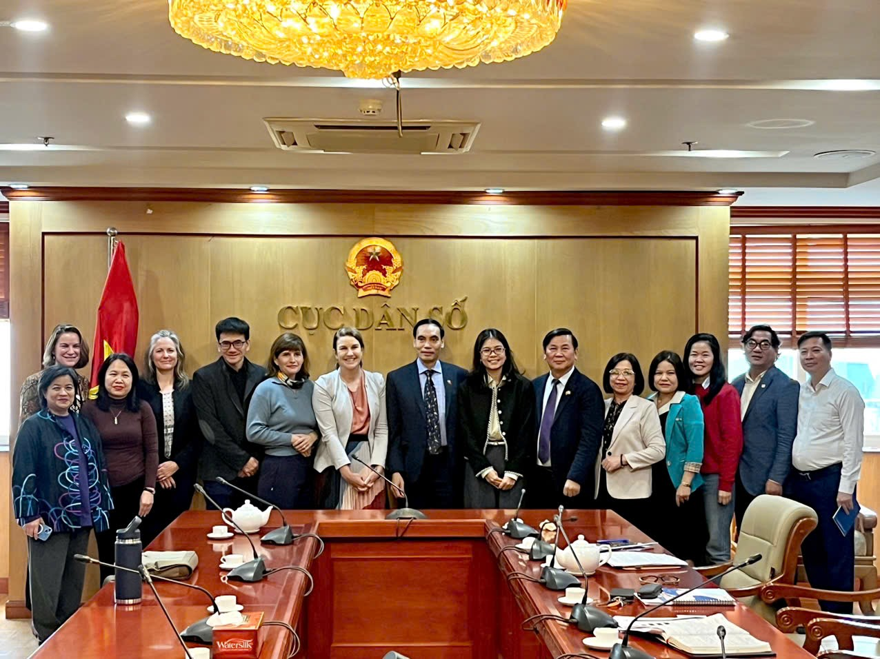 Cục Dân số tiếp và làm việc với đoàn Đại sứ quán Australia